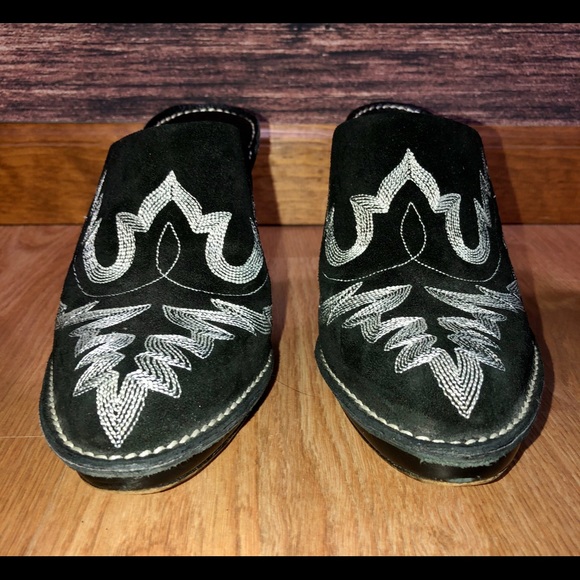 Donald J. Pliner Bozza Mules Slip On Heels Shoes - Picture 3 of 10